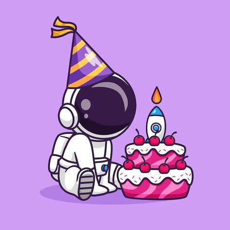 Catalyststuff | Freepik Spaceman Art, Birthday Cake Cartoon, Space Theme Classroom, Science Food, Cake Cartoon, Astronaut Drawing, Illustration Science, Classroom Learning Space, Astronaut Cartoon