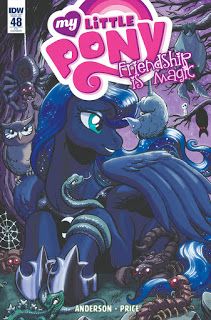 MLP Friendship is Magic Comic #48 by IDW RI Cover by Matt Frank Mythological Characters, My Little Pony Poster, Celestia And Luna, Mlp Comics, Mlp Fan Art, My Little Pony Comic, Princess Luna, My Little Pony Characters, Mlp My Little Pony