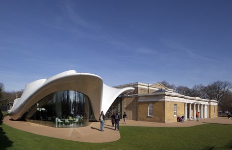 Tensile Membrane, Classical Building, Membrane Structure, Tensile Structures, British Architecture, Kensington Gardens, Timber Beams, London Architecture, Architecture Images