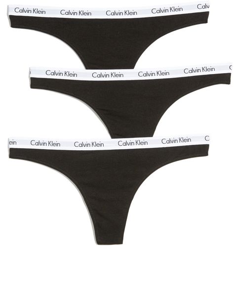 Calvin Klein Underwear Carousel 3 Pack Thong Thirty Flirty And Thriving, Pink Smoothie, Calvin Klein Outfits, Heather White, Calvin Klein Woman, Blue Gingham, Heather Black, Carousel, Shoes Jewelry