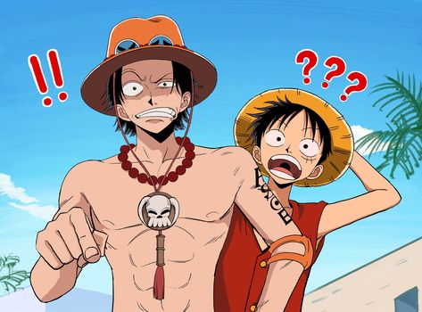 Luffy And Ace, Ace Sabo Luffy, One Piece Photos, Ace And Luffy, Bakugou Manga, No Context, Snk Cosplay, One Piece Ace, One Piece Funny