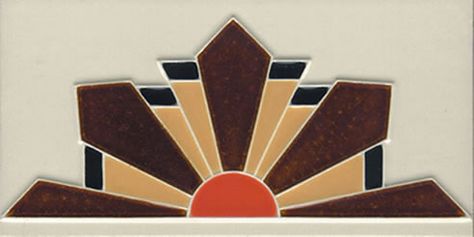 Art Deco Bathroom Tile, Art Deco Sunburst, Art Deco Tile, Art Deco Border, Art Deco Logo, Art Deco Motif, Deco Tile, Art Deco Tiles, Sunburst Pattern