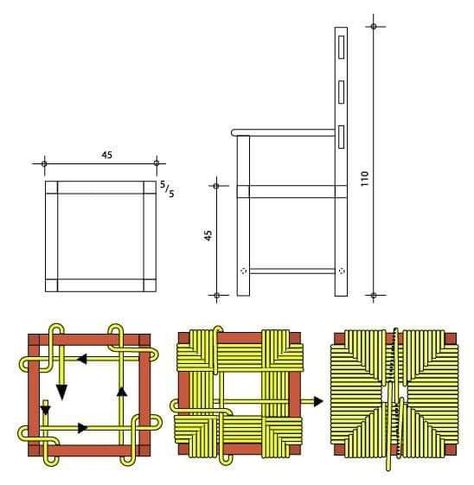 Woven Furniture Design, Handmade Furniture Design, Chair Repair, Woven Chair, Woven Furniture, Small Deck, Furniture Repair, Budget Diy, Diy Dollhouse Furniture