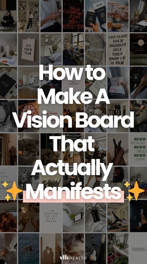 vision board ideas Vision Board Questions, Vision Board Sample, Vision Board Ideas Examples, Vision Board Supplies, Vision Board Project, Online Vision Board, Vision Board Aesthetic, Creative Vision Boards, Movie Quotes Inspirational