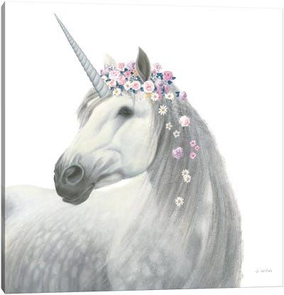 Realistic Unicorn, Unicorn Tattoo, Unicorn Pictures, Fantasy Homes, Unicorn Art, Hand Painted Canvas, A Unicorn, Framed Canvas Wall Art, Silver Frame