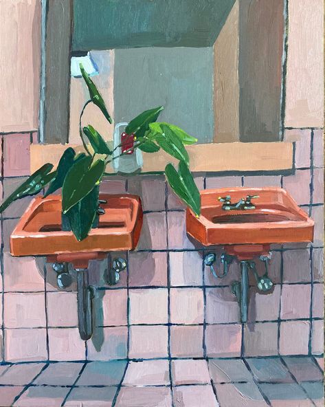 Bathtub Painting, Bath Art, Gcse Art, Painting Inspo, Bathroom Art, Art References, Love Art, Art Stuff, Painting Ideas