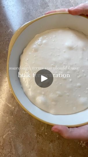 52K views · 1.7K reactions | 🚨 Arguably the most important stage in sourdough bread making, the bulk fermentation, is also the trickiest to master.

Poorly fermented dough will be flat, dense, and gummy. It puts our patience to the test almost every time - especially in the cold days of winter🥶 

💌 Before we dive in, remember to save this post so you can come back to it next time you’re making bread and you’re wondering if your dough is ready to shape. 

So what is bulk fermentation anyway?
It’s the period of time after your stretch and folds and before shaping where the dough stays together as one big blob in the bowl and ferments.

Seems simple enough, right? But there’s more!

This is when that beautiful starter of yours is working its magic. It is eating through the flour and produc Fermented Dough, Making Bread, Bread Making, Sourdough Bread, How To Make Bread, Come Back, Flour, Dough, Period