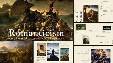 Our Romanticism PowerPoint Presentation Template & Google Slides Theme are designed to share how those artists see the beauty in everything. Pretty Slideshow Presentation, Powerpoint Presentation Design Templates, Slideshow Presentation, Free Ppt Template, Powerpoint Ideas, Cognitive Psychology, Project Presentation, Slide Presentation, Google Slides Theme