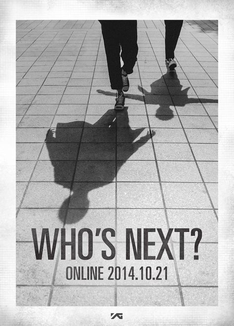 YG Entertainment drops another hint for 2nd October promotions on latest 'Who's Next?' poster | allkpop First October, Yang Hyun Suk, Yg Ent, Who Is Next, October 2, One Drop, Lee Joon, Kpop Funny, Luhan