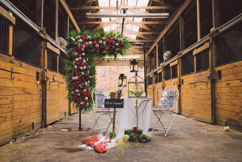 Barn Proposal Ideas, Rustic Proposal, Love What Matters, Stunning Sunset, Journey Of Love, She Said Yes, Engagement Ideas, The Groom, She Said