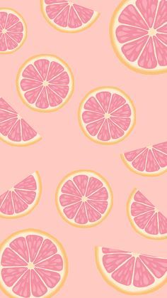 Wallpaper Pattern, Grapefruit, Iphone Wallpaper, Highlights, Wallpapers, Iphone, Yellow, Pink, Pattern