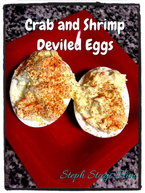 Deviled Crab Recipe, Crab Deviled Eggs Recipe, Deviled Eggs Recipe Best, Shrimp Deviled Eggs, Deviled Eggs Recipe Easy, Crab And Shrimp, Keto Deviled Eggs, Devilled Eggs Recipe Best, Crab Stuffed Shrimp