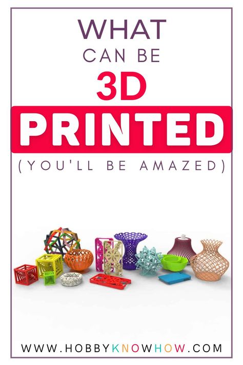 Having a 3D printer in your home has so many advantages! If you need something right away, you can make it right in your home instead of driving to the store to get it. This is the exact reason there is a 3D printer on the International Space Station! It’s a lot easier to 3D print a new screwdriver than to ship one out to space. This may have you wondering what can be 3D printed? What Can I Make With A 3d Printer, Things You Can Make With A 3d Printer, What To Make With A 3d Printer, Things To Make With A 3d Printer, Things To Make With 3d Printer, 3d Printer Files Free, Cool Things To 3d Print, Free 3d Printer Files, 3d Printer Projects Free