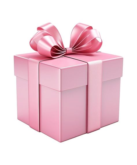 Pink Gift Boxes, Pink Items Png, Gift Box Illustration, Present Illustration, Iphone Wallpaper Usa, Barbie Png, Gift Box Images, Valentines Gift Box, Pink Gift Box