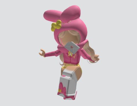 Roblox My Melody Outfits, Cute Sanrio Roblox Avatars, Cute Hello Kitty Roblox Avatars, Sanrio Roblox Avatar Ideas, Sanrio Roblox Outfit, My Melody Roblox Avatar, Sanrio Roblox Avatar, Hello Kitty Roblox Avatars, Soft Roblox Avatars