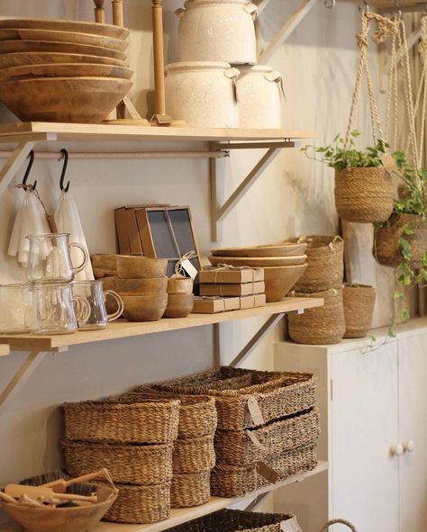 Wednesday Photoshoot, Product Display Ideas, Bread Baskets, Shop Floor, Home Atelier, Bread Storage, Craft Booth, Village House Design, Homewares Shop