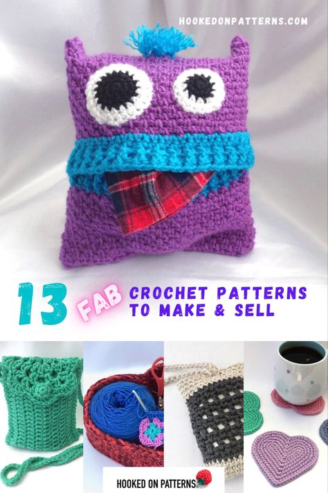 Quick Crochet For Craft Fair, Crochet To Sell Ideas Make Money, Crochet Projects For Markets, Sellable Crochet Items, Craft Fair Crochet Ideas To Sell, Crochet To Sell Ideas, Popular Crochet Items To Sell, Quick Crochet Projects To Sell, Crochet Items That Sell Well