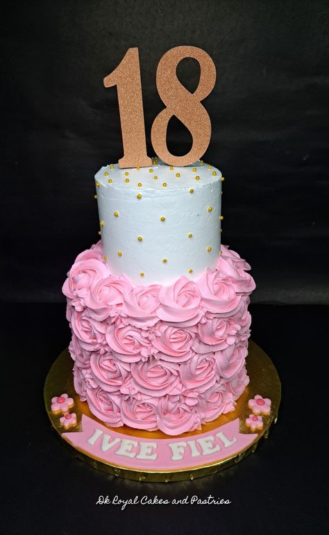 2 Tier Debut Cake, Cake Two Tier, Debut Cake, Royal Cakes, 2 Tier Cake, Tier Cake, Tiered Cakes, Cake Designs, Pastry