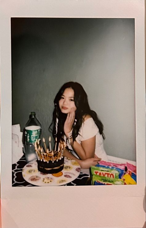 #birthday #aesthetic #cake #birthdayparty #seventeen #polaroid #instax #coquette #2000s #y2k Polaroid Birthday Pictures, Bday Polaroid, Birthday Polaroid Pictures, Aesthetic Polaroid Pictures, Birthday Aesthetic Cake, Polaroid Pictures Ideas, Polaroid Birthday, Instax Aesthetic, Seventeen Polaroid