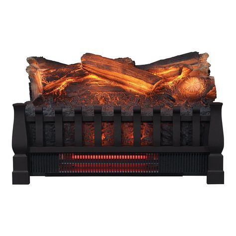 Duraflame Electric Duraflame 20-in Infrared Electric Fireplace Log Set & Reviews | Wayfair Electric Fireplace Logs, Fireplace Style, Exterior Fireplace, Fireplace Logs, Electric Fireplace Insert, Fireplace Insert, Infrared Heater, Gas Logs, Wood Burning Fires