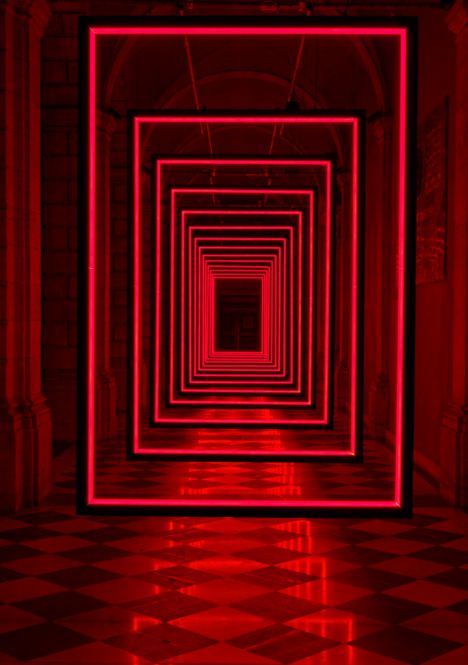 Red Lighting Aesthetic, Neon Rouge, Nightclub Design, Red Neon, Red Room, Red Rooms, Club Design, Light Installation, Red Aesthetic