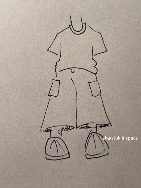 How To Draw A Baggy Shirt, Ovrjune Drawing Style, Baggy Clothes Drawing, Graffiti Characters Sketches, Graffiti People, Swaggy Art, Easy Graffiti, Easy Graffiti Drawings, Shirt Drawing