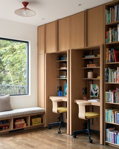 Dolores Heights Modern — Form + Field — San Francisco Bay Area Interior Design Firm Home Office Layouts, Door Desk, San Francisco Interiors, Home Office Closet, Built In Cabinet, Dining Room Contemporary, Office Guest Room, Pocket Door, Interior Renovation