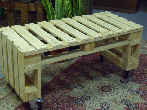 #PalletBench, #RecyclingWoodPallets, #RepurposedPallet Patio Couch Diy, Backyard Benches, Backyard Bench, Wheel Garden, Pallet Patio Furniture Diy, Pallet Chair, Pallet Patio Furniture, Pallet Bench, 1001 Pallets