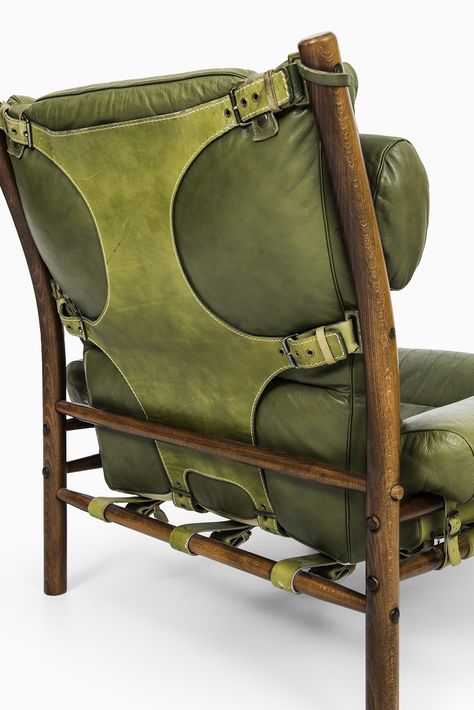 Sustainable Chair Design, Viking Chair Plans, Camping Chair Design, Arne Norell Chair, Leather Safari Chair, Arne Norell, Budget Remodel, Craftsman Interior, Campaign Furniture