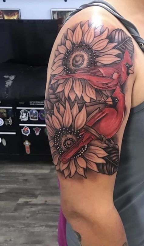 Child Birth Tattoo Ideas, Red Bird Tattoo, Cardinal Tattoo Memorial, Alzheimers Tattoo, Grandma Tattoo, Survival Tattoo, Grandma Tattoos, Cardinal Tattoo, Red Bird Tattoos