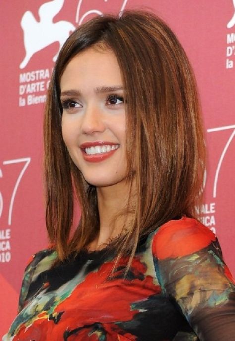 16 Long Bob Hairstyles for Summer Deep Autumn, Dark Autumn, Jessica Alba, Long Bob, Bob Hairstyle, Cute Hair, Hair Cut, Beauty Hair, New Hair