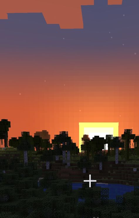 Minecraft Sunset, Art Drawings Simple, Minecraft, Lego, Art Drawings, Drawings