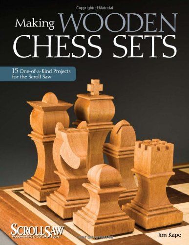 Travel Chess Set, Chess Boards, Scroll Saw Patterns Free, Scroll Saw Projects, Wood Chess, Woodworking Books, Artisan Furniture, Rockler Woodworking, Chess Players