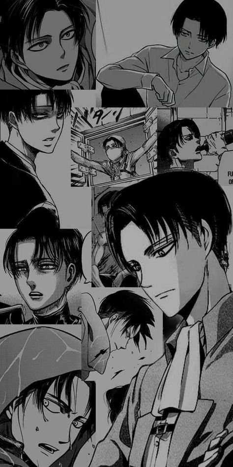 Levi Ackerman Collage Wallpaper, Aot Wallpaper, Aot Characters, Captain Levi, Skin Care Tutorial, Fake Love, Digital Art Anime, Levi Ackerman, Character Aesthetic