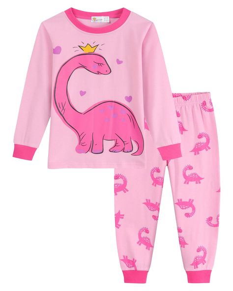 Heart Weaving, Girls Loungewear, Kids Sun Hat, Dinosaur Pajamas, Baby Snowsuit, Girl Dinosaur, School Wear, Pajamas Sets, Cotton Sleepwear