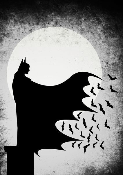 Batman Silhouette, Batman Art Drawing, Batman Painting, Batman Vs Joker, Batman Drawing, Batman Tattoo, Batman Stuff, Batman Comic Books, Batman Poster