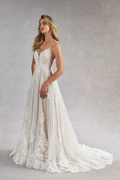 Pagan Wedding Dresses, White Floor Length Dress, Weddind Dress, Size 12 Wedding Dress, Chapel Train Wedding Dress, Pagan Wedding, Dreamy Wedding Dress, Video Tiktok, Country Wedding Dresses