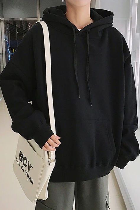 the friend zone by abby jimenez Hoodie Outfit Korean, Hoodie Outfit Aesthetic, Black Hoodie Outfit, Black Oversized Hoodie, Hoddies Outfits, Plain Black Hoodie, Oversized Hoodie Outfit, Abby Jimenez, Korean Hoodie