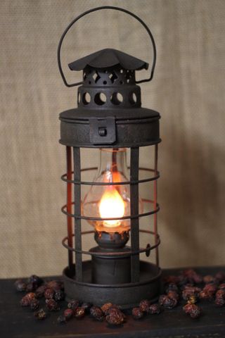 Primitive Lamps, Twig Lights, Primitive Lighting, Primitive Colonial, Lantern Lamp, Table Lamp Wood, Old Barns, Table Light, Accent Lamp