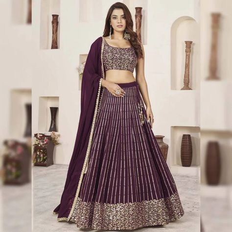 Elegance meets affordability in this stunning lehenga choli ensemble! ✨ Elevate your style without breaking the bank. 💃 Catalog No:13892 Dm For Price & Order . . . . #fashion #style #love #instagood #like #photography #beautiful #photooftheday #follow #instagram #picoftheday #model #bhfyp #art #beauty #instadaily #me #likeforlikes #smile #ootd #followme #moda #fashionblogger #happy #cute #instalike #myself #fashionstyle #photo #Fashionista Bridesmaid Lehenga, Indian Lehenga Choli, Georgette Lehenga, Party Wear Lehenga Choli, Bollywood Lehenga, Lehenga Wedding, Indian Wedding Wear, Patiala Salwar, Indian Bridal Wear