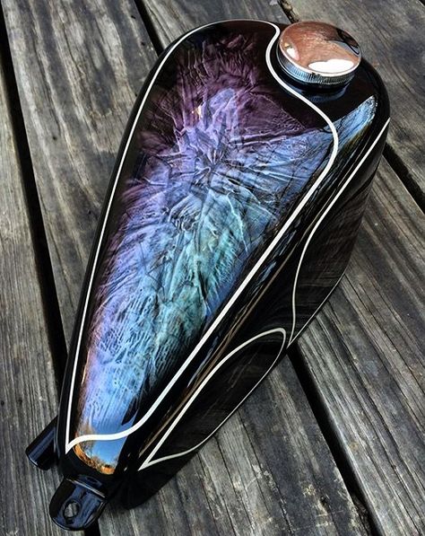 Chemical Candy Customs: SHEET METAL Gas Tank Paint, Custom Motorcycle Paint Jobs, Paint Bike, Motorcycle Paint, Kustom Paint, Bike Tank, Custom Paint Motorcycle, Tank Art, Motorcycle Paint Jobs