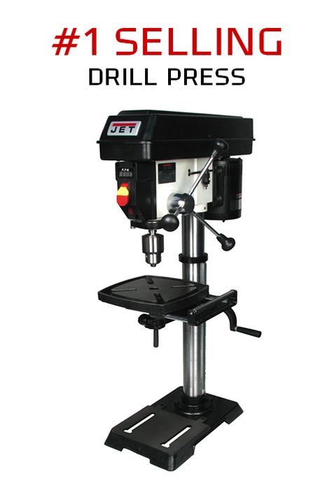 Dewalt Drill Press, Woodworking Drill Press, Mortising Machine, Dewalt Drill, Color Furniture, Drill Chucks, Speed Drills, Antique Woodworking Tools, New Jet