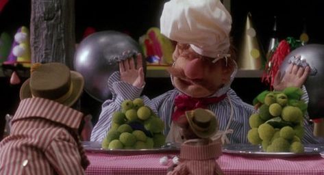 Eat Your Way Through “The Muppet Christmas Carol” | ToughPigs The Muppets Dinner And Movie, Muppet Christmas Carol Movie Night, Muppets Christmas Carol Decorations, Muppet Family Christmas, Muppets Christmas Carol, Christmas Carol Game, The Muppet Christmas Carol, Rare Roast Beef, Muppets Christmas