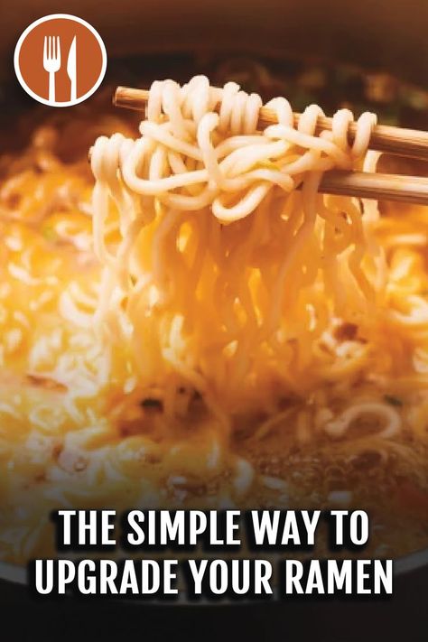 With so many people enjoying instant ramen noodles today, let's take a look at how the popular instant classic got its start, along with a simple way to upgrade the dish the next time you make it. Instant Ramen Noodle Hacks, Ramen Noodle Hacks, Japanese Mayo, Noodle Hacks, Instant Ramen, Cooking Hacks, Ramen Noodle, Food Tips, Ramen Noodles