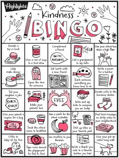 Kindness Games, Kindness Bingo, Kindness For Kids, Play With Kids, Bingo For Kids, Kindness Projects, Games To Play With Kids, Kindness Challenge, Bullet Journal Page