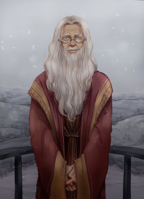 Art by @bluecrownedbird on Insta Albus Dumbledore Fanart, Dumbledore Fanart, Happy Otter, Hp Fanart, Harry Potter Art Drawings, Hp Harry Potter, Modern Magic, Potter Art, Harry Potter Collection