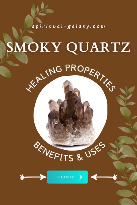 Smoky Quartz Crystal Meaning, Smokey Quartz Crystal Meaning, Smoky Quartz Meaning, Amazonite Meaning, Quartz Meaning, Quartz Properties, Crystals Meanings, Womb Healing, Crystal Work