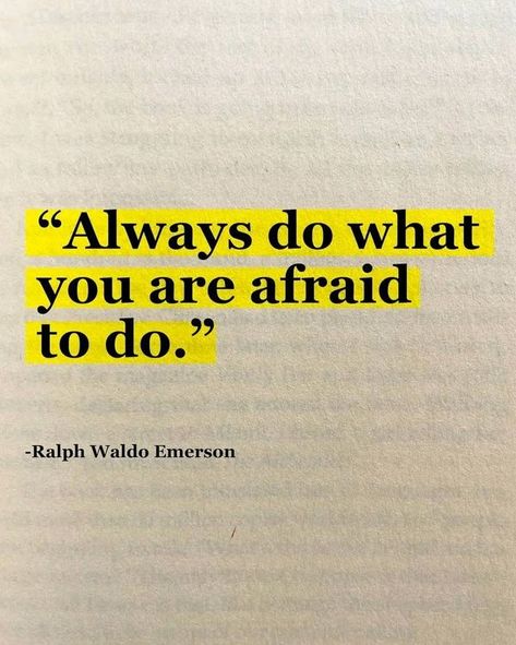 Quotes About Fear, Facing Your Fears, Other Side Of Fear, Fear Quotes, Pushing Boundaries, Path To Success, Ralph Waldo Emerson, Ted Talks, Achieve Success