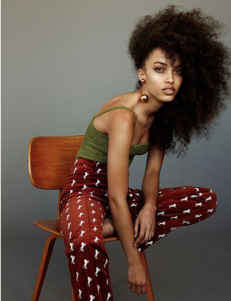 Big Hair Photoshoot, Hair Photoshoot, Nylon Magazine, Christy Turlington, Natural Hair Inspiration, Big Hair, African Women, Fashion Poses, Model Agency