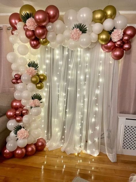 50+ Stunning Wedding Backdrop Design Ideas that are truly Enchanting | HubPages Birthday Decoration Items, Birthday Decoration Ideas, Party Design Ideas, Simple Stage Decorations, Birthday Decorations At Home, Glamorous Wedding Decorations, Wedding Anniversary Decorations, Simple Birthday Decorations, Wedding Decoration Ideas